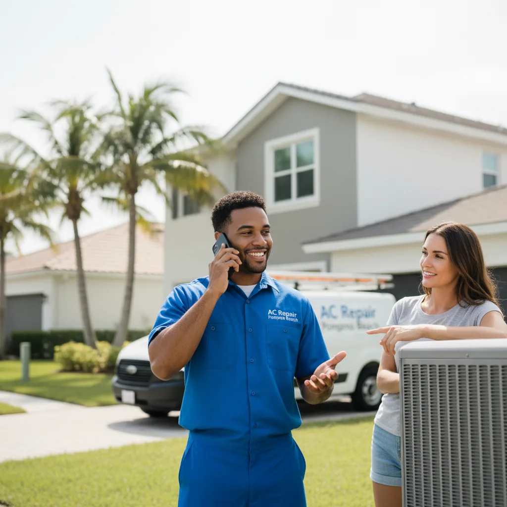 AC Repair Pompano Beach customer support in Westlake